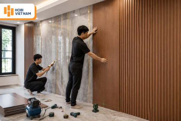Cách Thi Công Tấm Nhựa Ốp Tường Đúng Kỹ Thuật Cho Công Trình Bền Đẹp